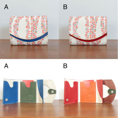 ミニ財布　しだれやなぎ