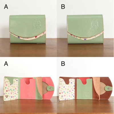 ミニ財布　サラダ記念日