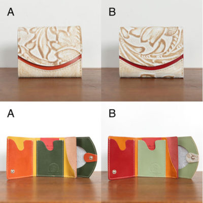 ミニ財布　白南風（しらはえ）