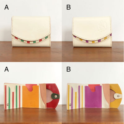 ミニ財布　入道雲