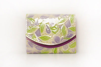 ミニ財布　スミレ