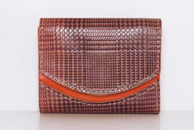 ミニ財布　秋色グレン