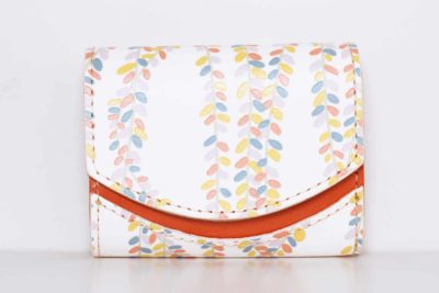 ミニ財布　ネコヤナギ