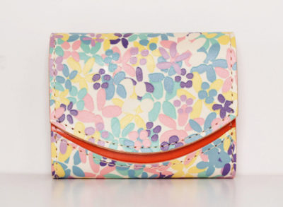 ミニ財布　花いっぱい